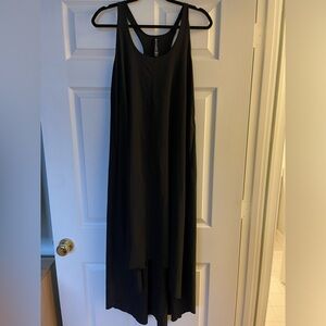 Athleta Black Halter Sundress Sleeveless Maxi
